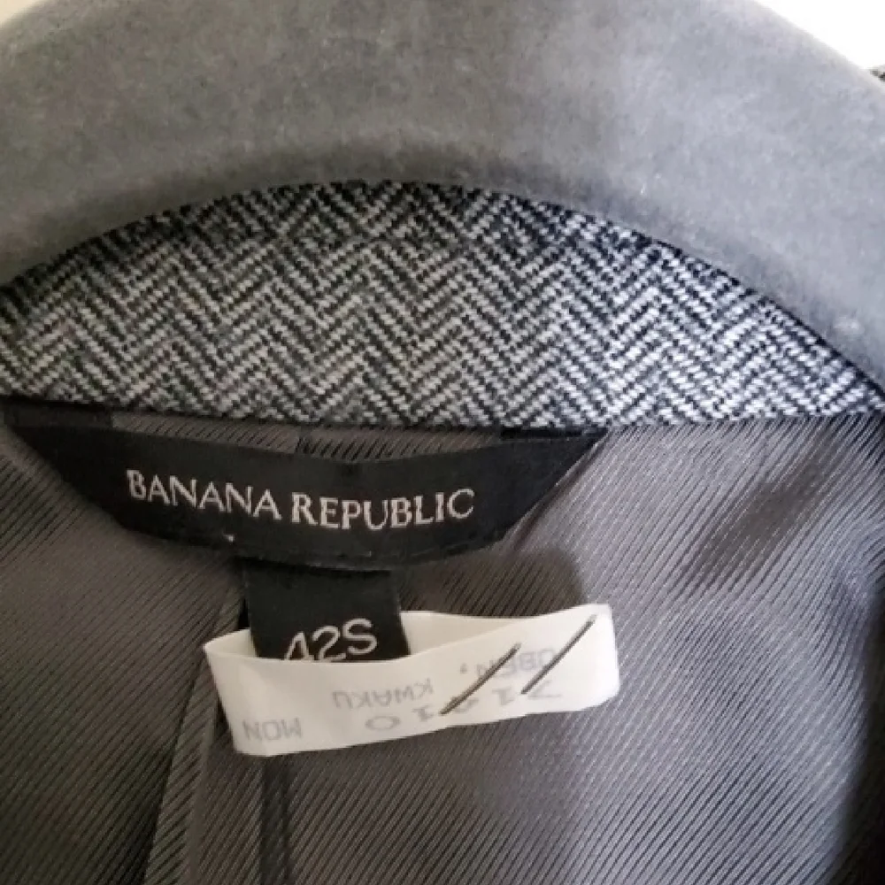 Banana Republic Charcoal Blazer